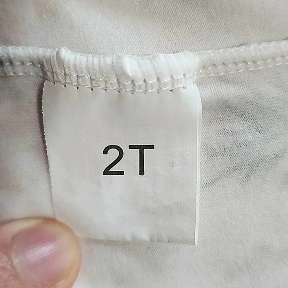 Girls Sassy Ruffles Boutique Dress with Crocheted Ruffles, Cream, Size 2T, EUC - Picture 7 of 8